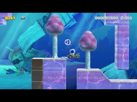 A Scenic Drive Through the Ocean | Super Mario Maker 2