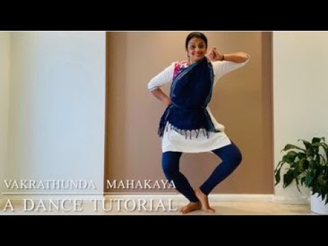 Bharatanatyam - learn to dance vakrathunda mahakaya - a tutorial video