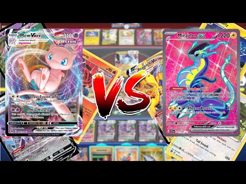 MIRAIDON EX VS MEW VMAX  FULL MATCH POKEMON LIVE PTCGL