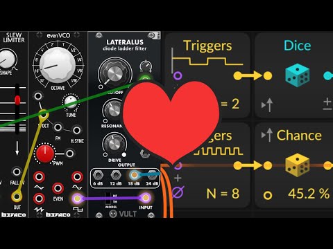 Cuando Poly Grid de Bitwig conocio a VCV Rack