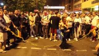 preview picture of video 'Madness at Plärrer, Nuremberg after Germany victory against Argentina (World Cup Final 2014)'