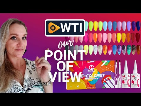 Solid Neon Gel Nail Polish Palette Set - WTI product video review