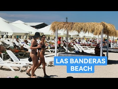 Plaja LAS BANDERAS BEACH Summer Super Party FUN Costinesti Beach Constanta Romania