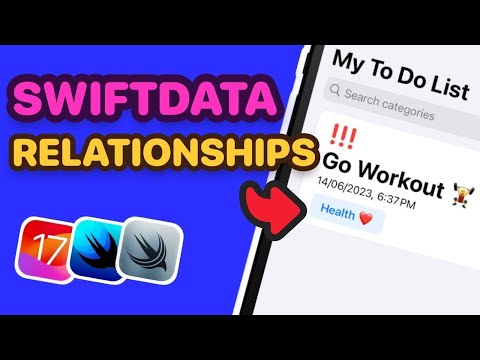 One To Many Relationships With SwiftData 🚀 | Adding Categories To A To-Do App, SwiftData Tutorial thumbnail