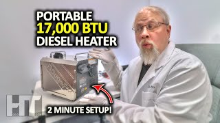 BougeRV Portable 17k BTU All In One Diesel Heater Review