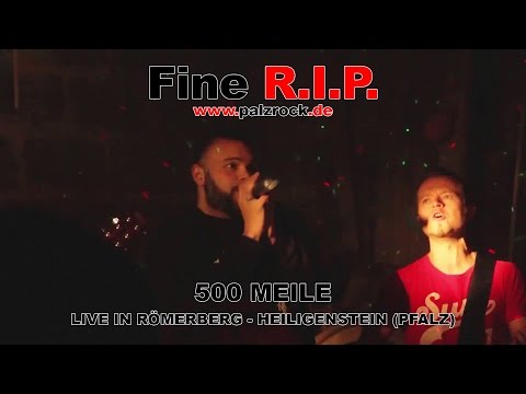 Fine R.I.P. - 500 Meile (Live in Heiligenstein 2015) | STALLUDIO