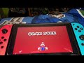 Game Over Super Mario 3D World Mario