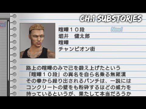 Yakuza: Black Panther (JP) Walkthrough Chapter 1 Substories