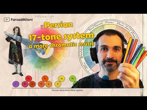 Persian 17-tone system, a more chromatic music