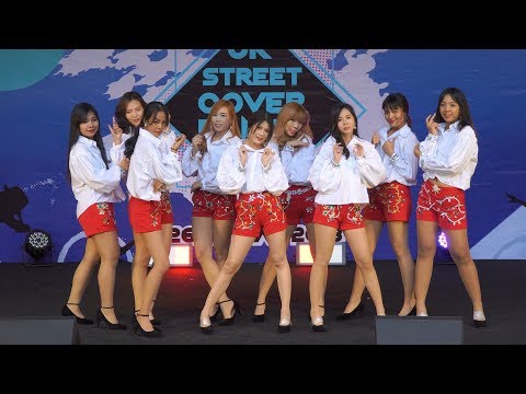 180526 Girls9 cover Girls' Generation - Genie + Mr.Mr. @ JK Street Cover Dance 2018