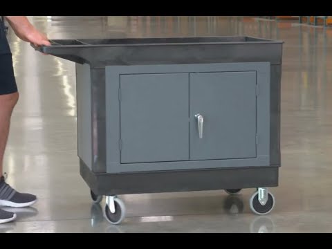 Utility Carts With Cabinet