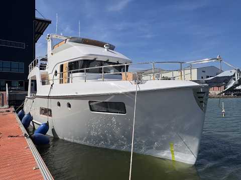 The NEW Nordhavn 46MKII hull number 1- Factory launch and very first tour with James Leishman.