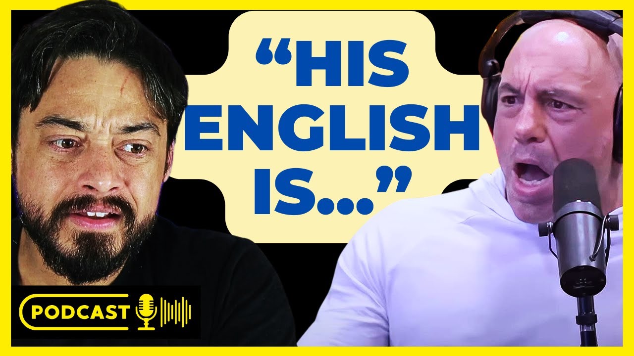 Reacting To Joe Rogan's English (Listening Practice)