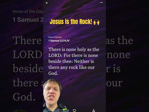 God is our Rock! 1 Samuel 2:2 Day 155
