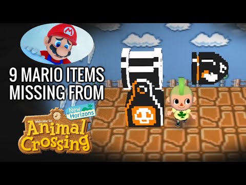 9 Mario Items Missing from Animal Crossing: New Horizons
