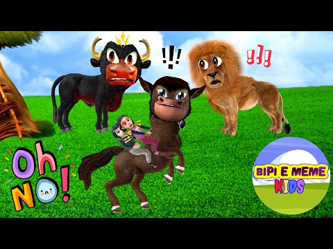 BIPI E MEME EM: PERIGO NA FLORESTA! | KIDS STORY