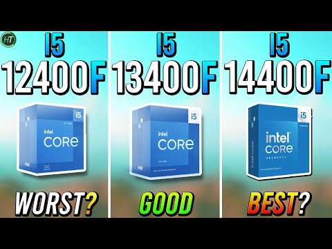 i5 12400F vs i5 13400F vs i5 14400F - 14400F Best?