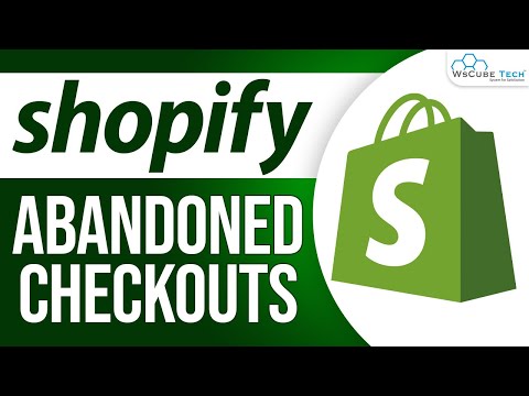 How to Set Abandoned Checkouts Shopify Abandoned Cart Tutorial