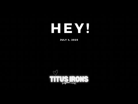 Titus Irons - Hey! (Lyric Video)