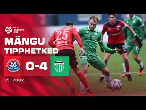 JK Narva Trans - Tallinna FCI Levadia I 0:4 I A. Le Coq Premium liiga 35. voor I 2025