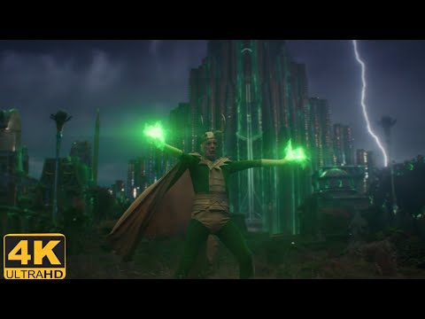 Classic Loki creates Asgard [4K] | Loki Episode 5 - Loki 1x05