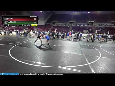 144 Lbs Semifinal - Emma Peach, Iowa Vs Zoe Fries, Idaho Da72