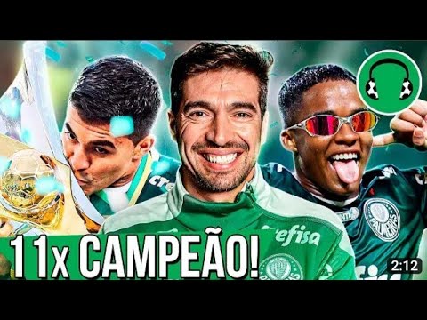 ♫ PALMEIRAS É 11x CAMPEÃO BRASILEIRO! 🏆 | Paródia Baile No Morro - MC Tairon e MC Vitin da Igrejinha