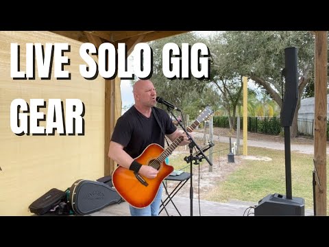 Music Gear Needed for Live Solo Acoustic Gigs