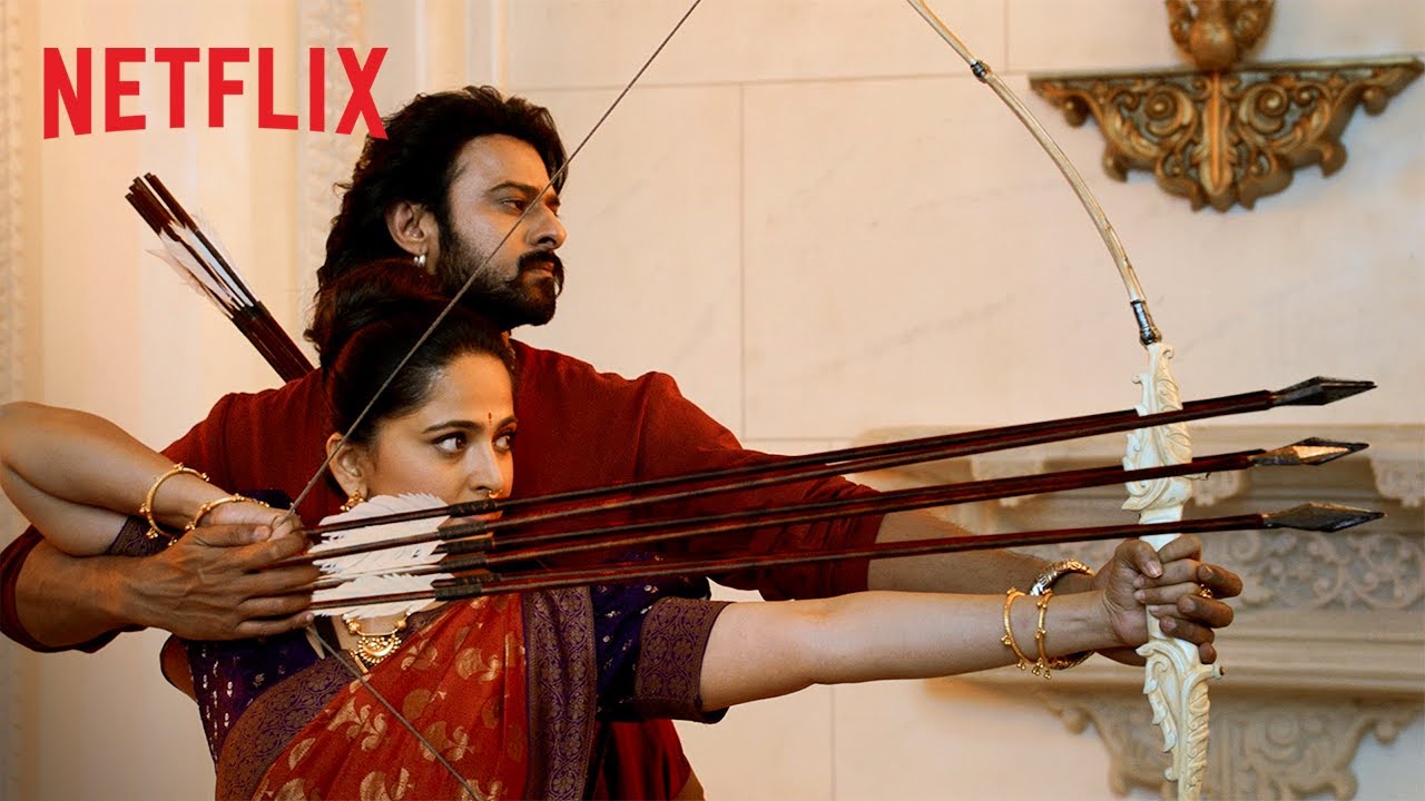 Baahubali & Anushka Shetty’s MIND-BLOWING Arrow Fight Scene 🔥🏹 | Baahubali: The Epic | Netflix