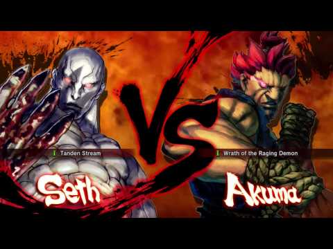 SSF4 - HIROPON309 (Seth) vs. tokido77 (Akuma)
