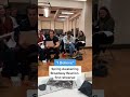 Original Broadway cast of Spring Awakening rehearses "I Believe" for their historic Reunion Concert