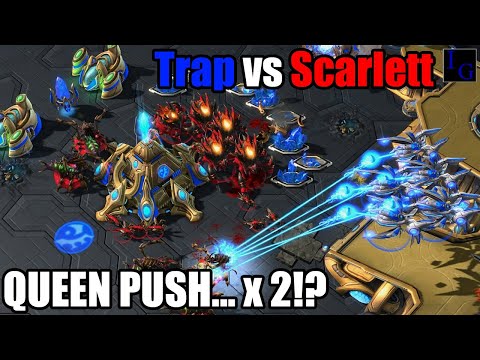 Trap (Protoss) vs Scarlett (Zerg) | SC2 Pro Match With Commentary Professional Starcraft 2 Game PvZ