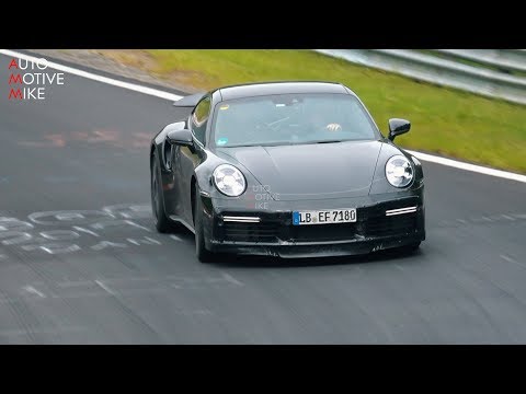 2020 PORSCHE 992 TURBO S SPIED TESTING AT THE NÜRBURGRING!