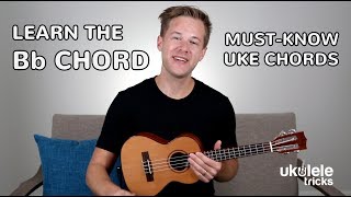 How to Play a Bb Major Chord on #Ukulele
