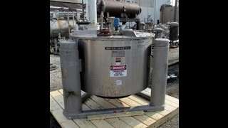 Used- Ametek 48" Batch-Master Basket Centrifuge - stock# 11453351