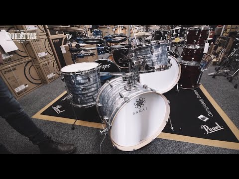 *Pre Owned* Sakae Trilogy Drum Kit, Sky Blue Pearl