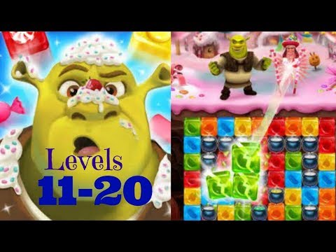 Shrek Sugar Fever (Levels 11-20) including BOSS LEVEL