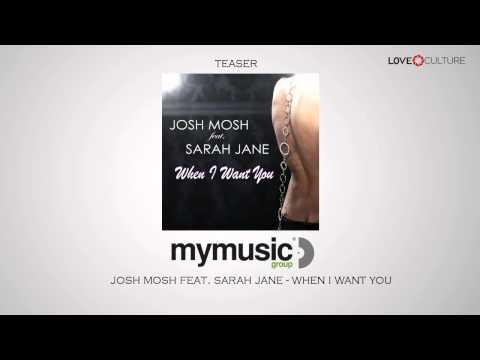 Josh Mosh feat. Sarah Jane - When I Want You ( Radio Edit ) Teaser