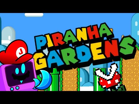 Piranha gardens by: ItsEmul Geometry Dash modo Plataforma🌙 [Level normal]