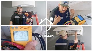 revisión de mini split mirage 2 toneladas (Parte 1)