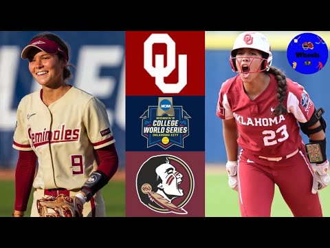 #1 Oklahoma vs #10 Florida State Highlights | WCWS Finals Game 2 | 2021 College Softball Highlights
