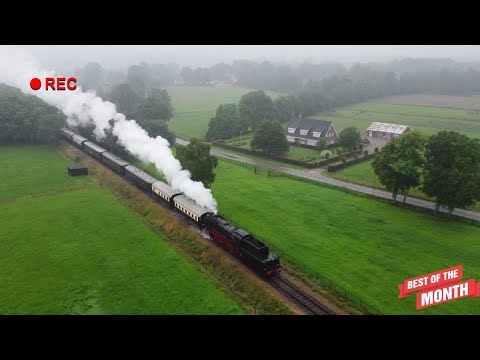 Dronebeelden van Stoomtrein (VSM) Beekbergen-Apeldoorn