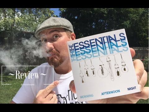 Essentials E liquid review for August, 2016 Joe of all vapes.
