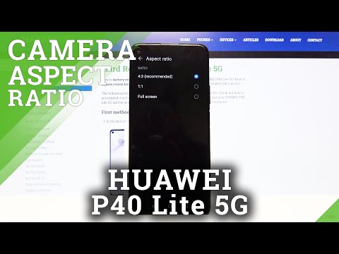 How to Change Aspect Ratio in HUAWEI P40 Lite – Configure Aspect Ratio