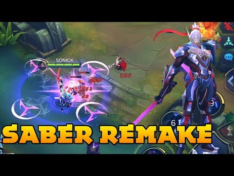 NEW SABER MODEL REMAKE! / ALL NEW SKILL ANIMATION