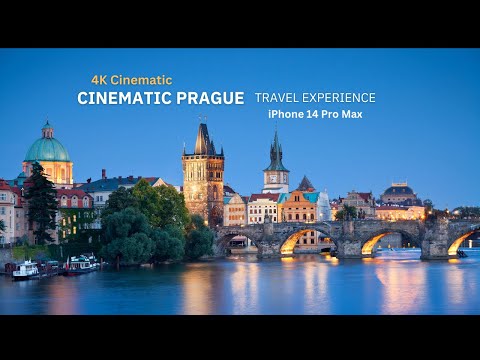 Cinematic Prague in 4K | iPhone 14 Pro Max Travel Experience