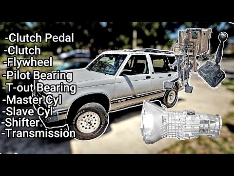Nv3500 Swap S10 Blazer Part 1: Manual Swap For Less $ than New 4L60E!