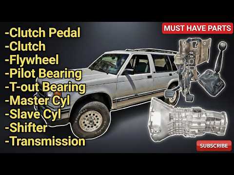 Nv3500 Swap S10 Blazer Part 1: Manual Swap For Less $ than New 4L60E!