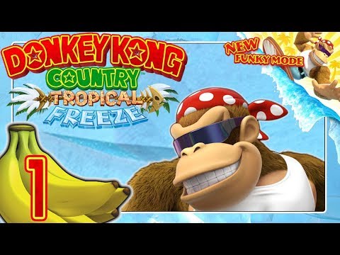 DONKEY KONG COUNTRY: TROPICAL FREEZE 🍌 #1: Funky chillt die Kongs auf die Nintendo Switch!