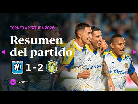 ¡En un intenso partido, ganó Central de visitante! | #EstudiantesRC 1 – 2 #RosarioCentral | Resumen
